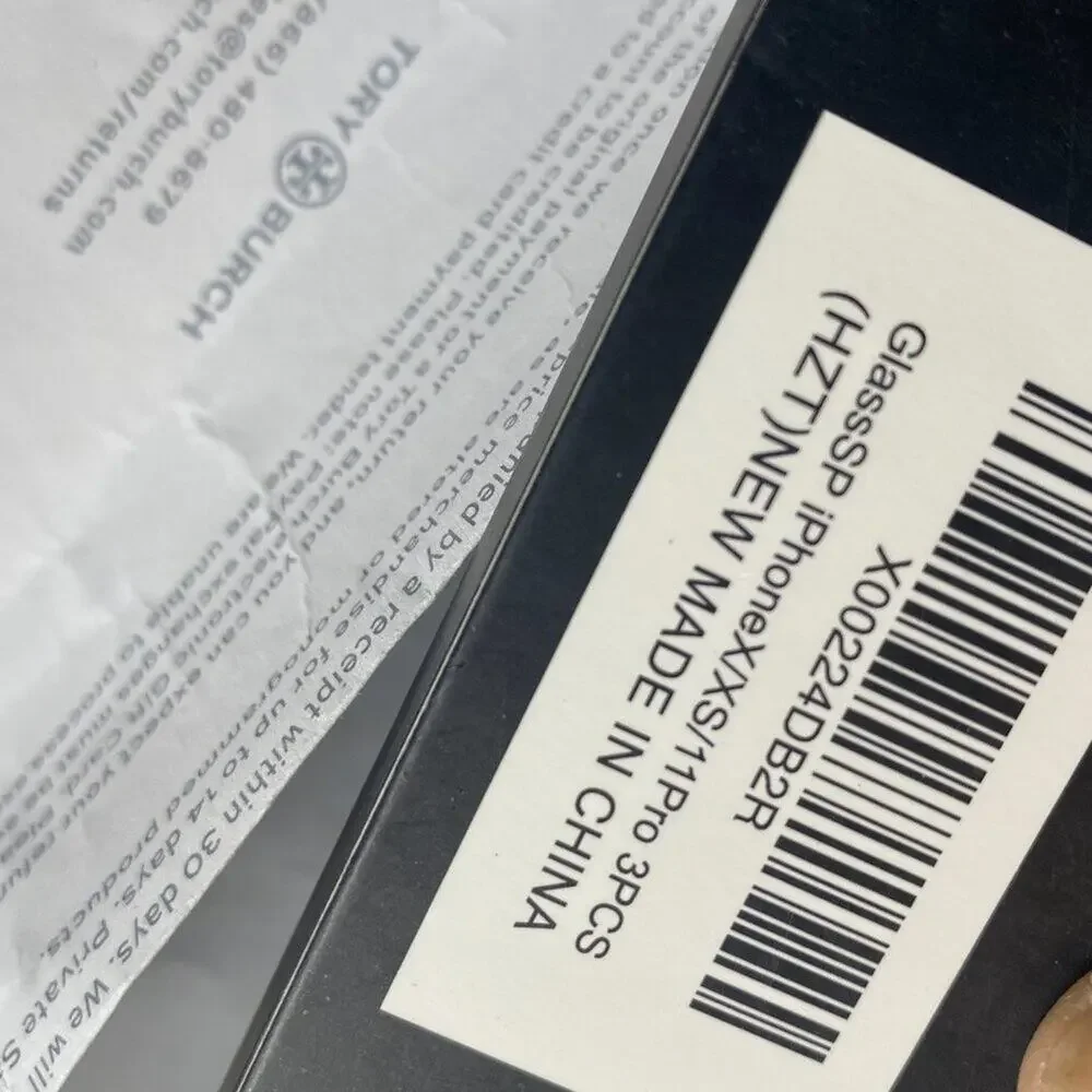 Tory Burch Black iPhone X/XS Case